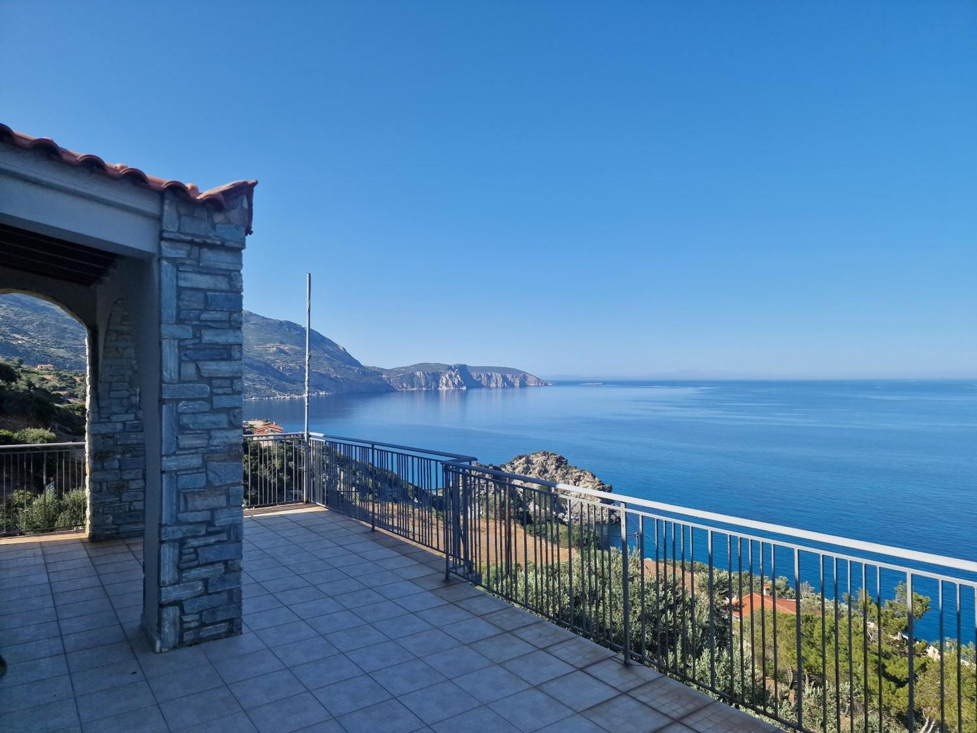 Villa Aegean Balcony Akhladheri Екстер'єр фото