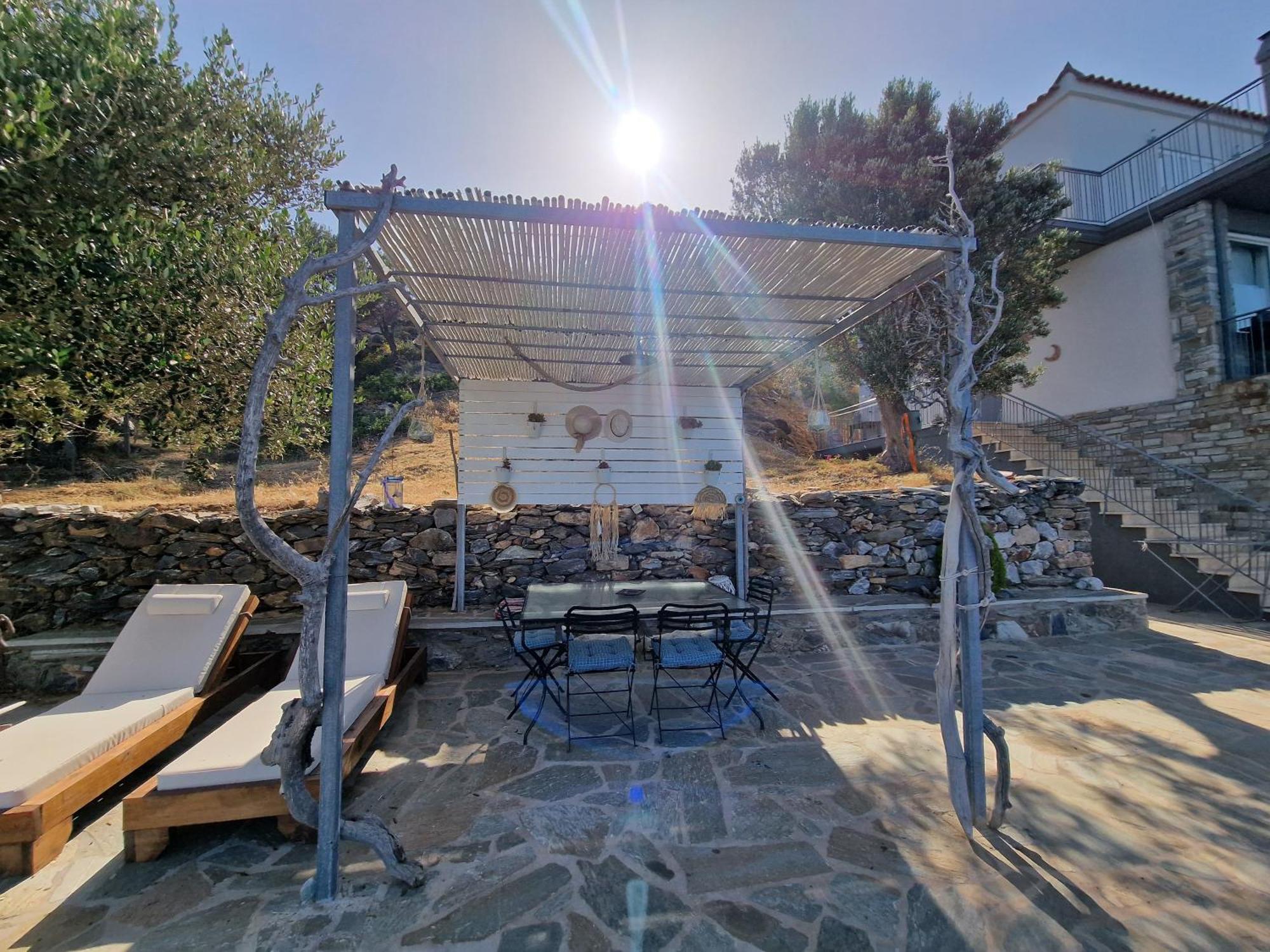 Villa Aegean Balcony Akhladheri Екстер'єр фото